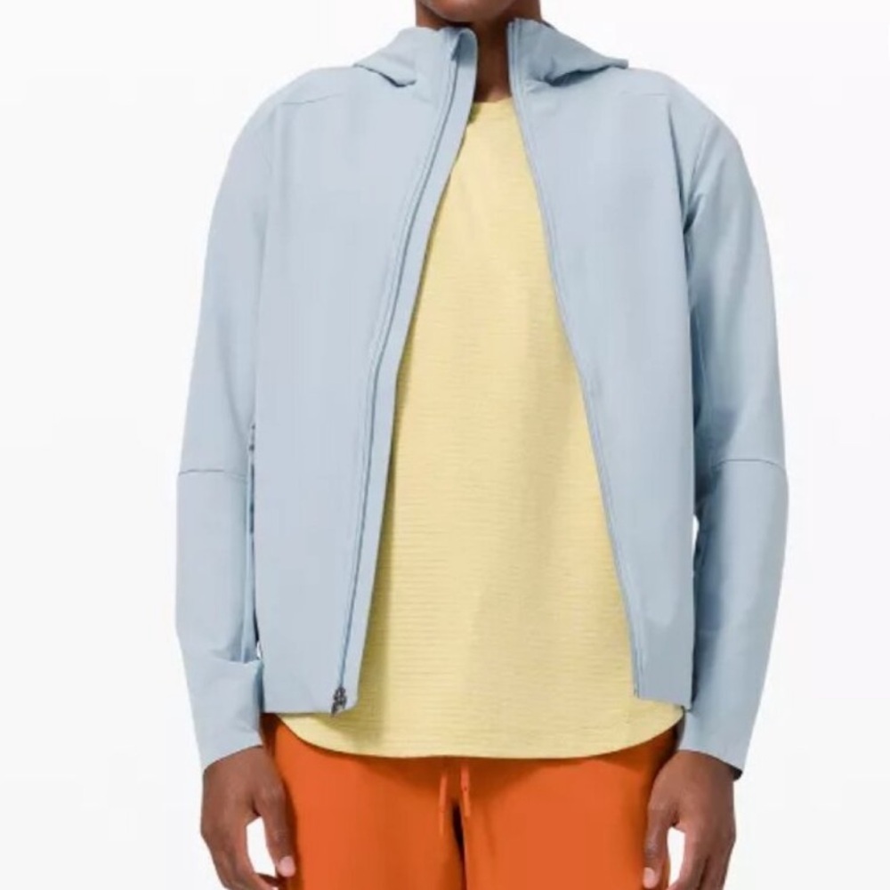 Lululemon Warp Light Jacket Packable Light Blue - Picture 5 of 6